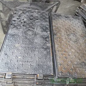 万山铸铁井盖出售 自来水通用 400x400 C250 铸铁遇水井盖