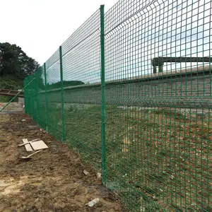 双边丝护栏网 水库隔离用 道路河道隔离网 支持定制 厂家