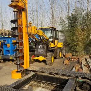 建筑工程打桩机 长螺旋钻孔机厂家直销