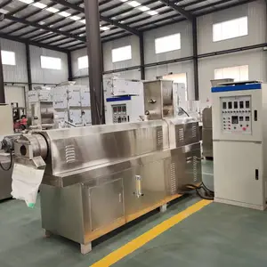 加工宠物食品设备生产线 大型狗粮膨化机 泰诺厂家送配方