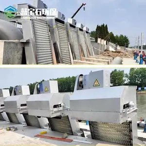 水处理泵站机械清除格栅 自落式反捞型格栅除污机 FH连续工作