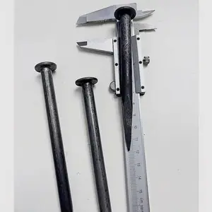 减速带钉子城市道路护栏底座固定专用道钉Q235钢钉加粗加长尖头长钉小区护栏维修配件