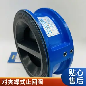 森玛 H76J-10C DN250 衬胶止回阀 球墨铸铁法兰单向阀