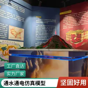 硕博地质溶洞地形地貌模型远程遥控控制系统科普展览专用定做