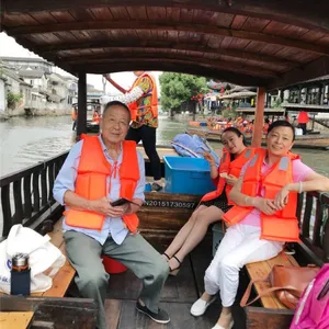 手划船 景区旅游观光木船 大型画舫餐饮船生产制造厂家