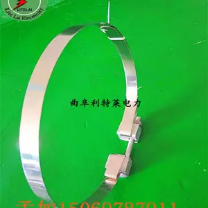山东不锈钢带紧固夹具 201材质杆用紧固件 光缆金具抱箍