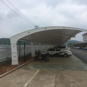 金华膜结构车棚价格 衢州钢构拉膜雨棚厂家 维修更换翻新