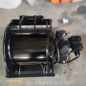 消防车救援用5吨液压绞车绞盘、渔船用液压卷扬机 济宁润华机电