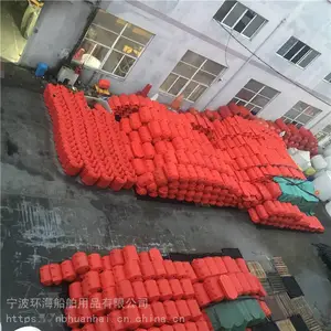 漂浮白色垃圾拦截设备浮式拦污浮筒