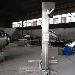 民生TSJ-200不锈钢提升机拌馅机配套固定式物料提升机