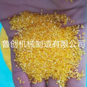 山东曹县【鲁创】成套玉米制糁机 玉米脱皮打糁机组