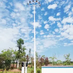 ʯ��ׯ���ʰ���˸߸˵� 500W LED ��Դ 18 ��Բ����Q235 �ֲ�