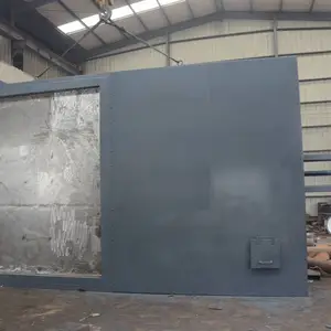 插板式隔绝门 脱硫烟道隔绝门 碳钢法兰连接