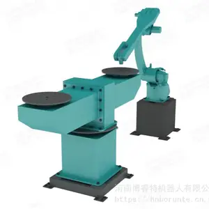 焦作自动焊机器人三轴转台变位机 机器人变位机工装 厂家热销