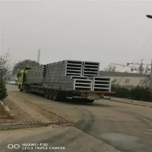 钢骨架轻型屋面板图片 宏晟L15GT37钢桁架轻型复合板 网架板阻燃保温