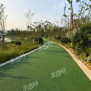 彩色路面 彩色透水沥青介绍