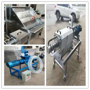 食物残渣干湿分离设环保型污水干湿分离器 羊禽粪便固液分离器