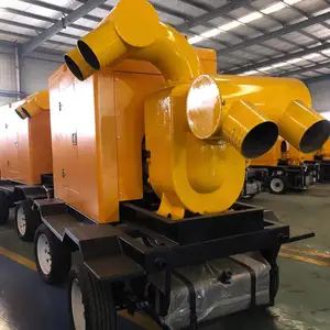 大泽动力泵车 大流量 防旱排涝 市政应急 2000立方 户外排水