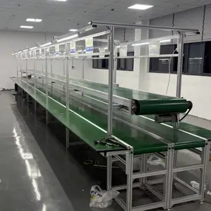电子设备皮带拉线 手机装配线 品质检验 仓储货运输送线 非标定制