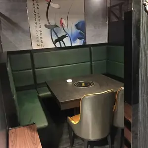 卡座沙发定制现货-呼伦贝尔卡座沙发定制-海纳工程家具生产厂家
