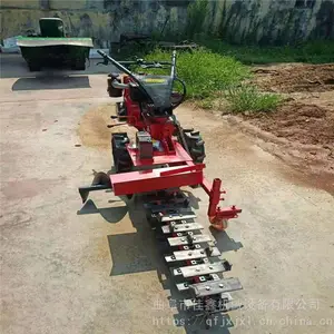手扶式链条开沟机价格 柴油自走式挖沟机 水道开沟机