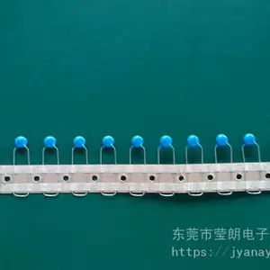 供应编带盒装安规Y电容,孔距12.7MM 25.4MM 15MM