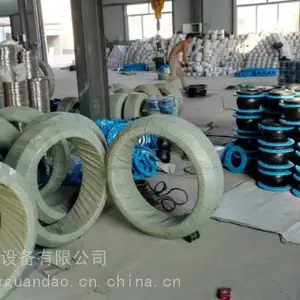供应西安EPDM排污橡胶软接头泵出口橡胶避震喉