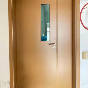 医院传染病区医用抗菌净化门钢质机制板对夹洁净门按樘报价