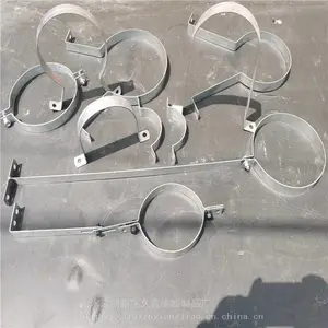 桥梁高铁 pvc泄水管管卡/排水管吊钩/泄水管抱箍/pvc排水管U型卡