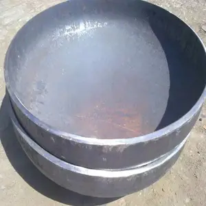 焊接封头管帽堵头碳钢封头铁焊接封头冲压封头椭圆封头铁封头盖