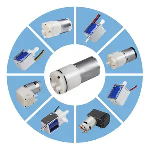 森姆大容量DC3V~24V气泵食品级真空泵气流稳定负压泵S370D3-VP