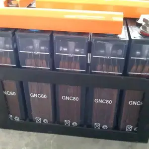 工厂定制 镉镍蓄电池GN80低倍率储能设备用1.2V-80AH袋式镉镍蓄电池