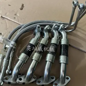 帕金斯perkins配件***1104C/卡特CAT C4.4原厂全新增压器、进油管、回油管