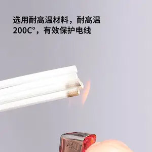 黑色耐高温玻璃纤维管电机专用纤维套管阻燃自熄管白色玻纤管