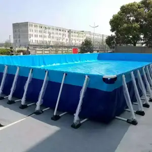 大型移动水上乐园 儿童支架游泳池 滑梯组合充气水上乐园