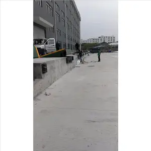 鸿力机械高效固定式全液压调节板_月台装卸自动调节板市场价