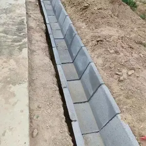 电缆水泥矩形槽 200x200预制流水槽　华亿建材