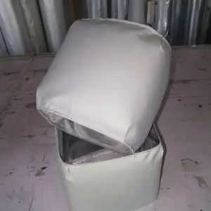 专业生产硅玻钛金不燃复合软管A一级防火产品