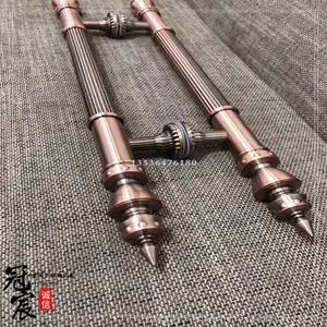 订制度百货大楼不锈钢拉手,合肥方形钛金拉手