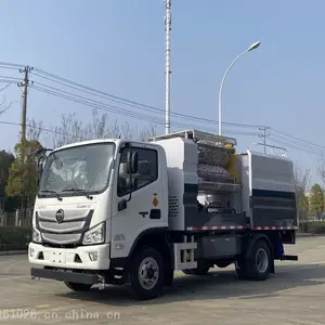 护栏清洗车 可双向城市栏杆清洁国六福田免征