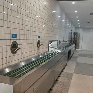 惠州单位食堂餐具传送带生产厂家 欢迎来电 广东省瑞宝厨具供应