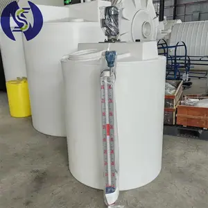 亚铁加药罐 2吨PE塑料搅拌桶 污水处理溶药罐搅拌罐