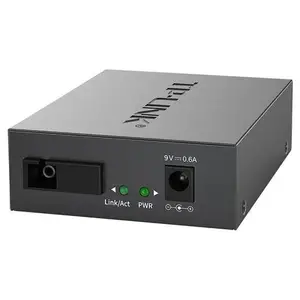 TP-LINK TL-FC314B-3 千兆单模光纤收发器 1SC+4GE