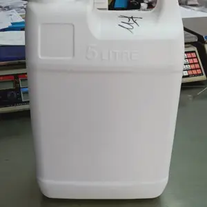 供应HDPE全新料5KG加厚食品级无塑化剂胶罐塑料方瓶扁壶