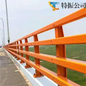市政护栏 城市人行道防撞栏 马路交通设施公路防护栏 特振