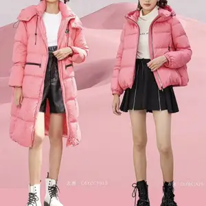 熙兰雅羽绒服欧美潮牌羽绒服外套拿货 冬季女装服饰 品牌撤柜女装