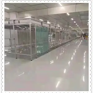 百级无尘工作棚移动洁净室不锈钢简易无尘棚 来电洽淡