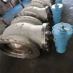 铸钢上装式半球阀 DYQ340H-25C DYQ340Y-25C 卸灰 喷煤粉偏心半球阀