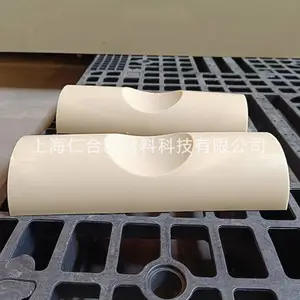 pp棒制品加工灰色白色米黄色pp棒切割铣槽车削塑料pp圆棒打孔