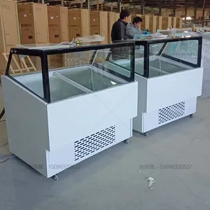 移动冰激凌柜台式冷冻柜速冻柜工厂